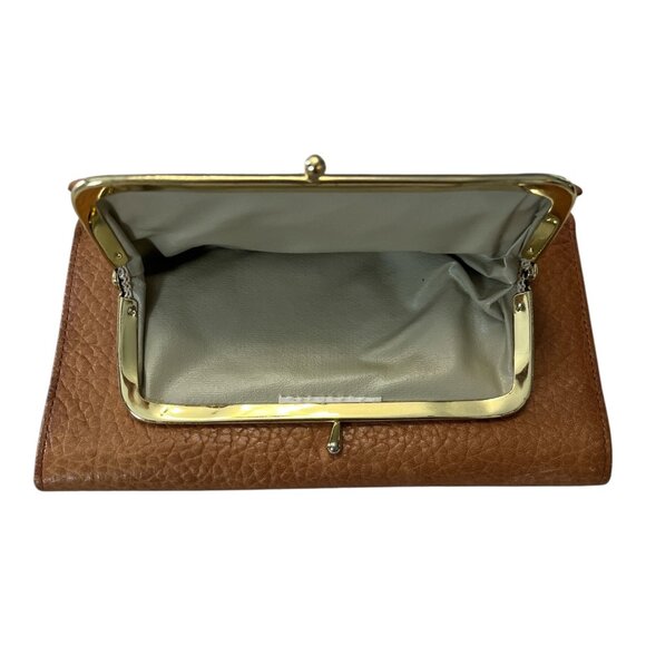 Vintage 1970s–1980s Princess Gardner Full Grain Cowhide Leather Wallet Clutch w/ - Picture 5 of 8